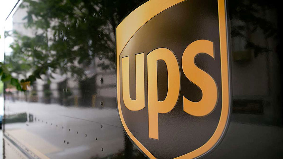 Ups Logo on Truck
