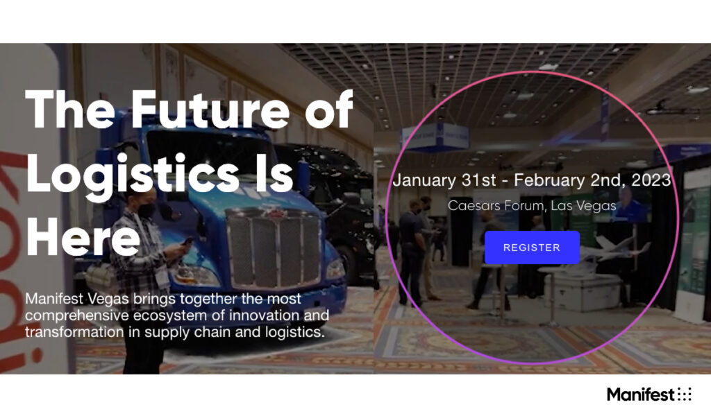 Manifest Logistics Conference Vegas