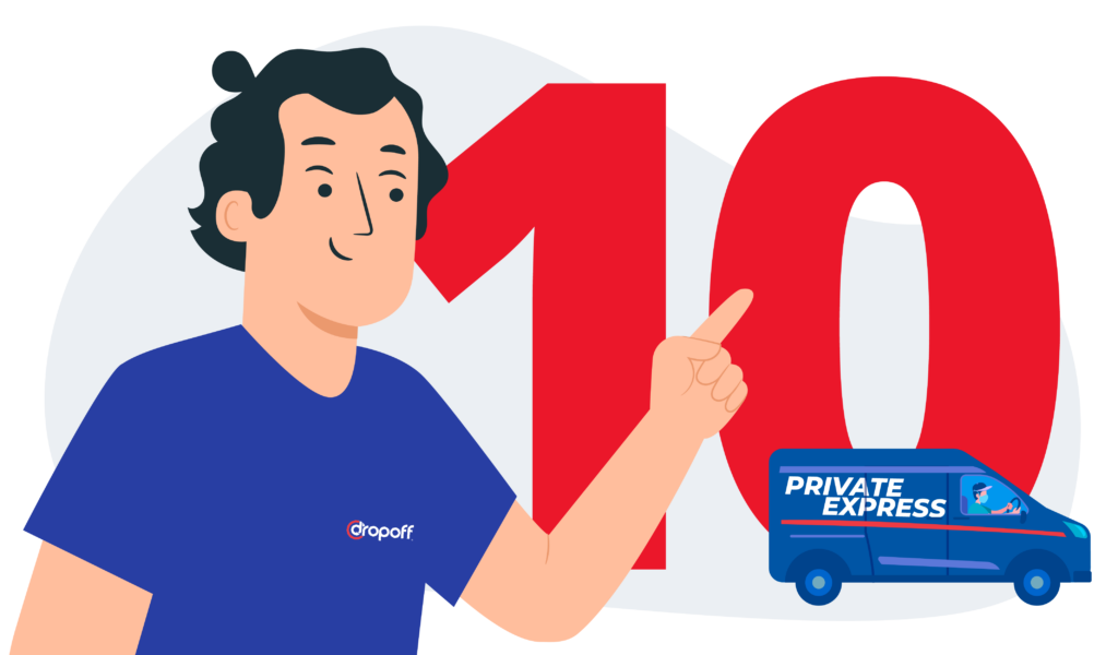 10 Use Cases about private courier service