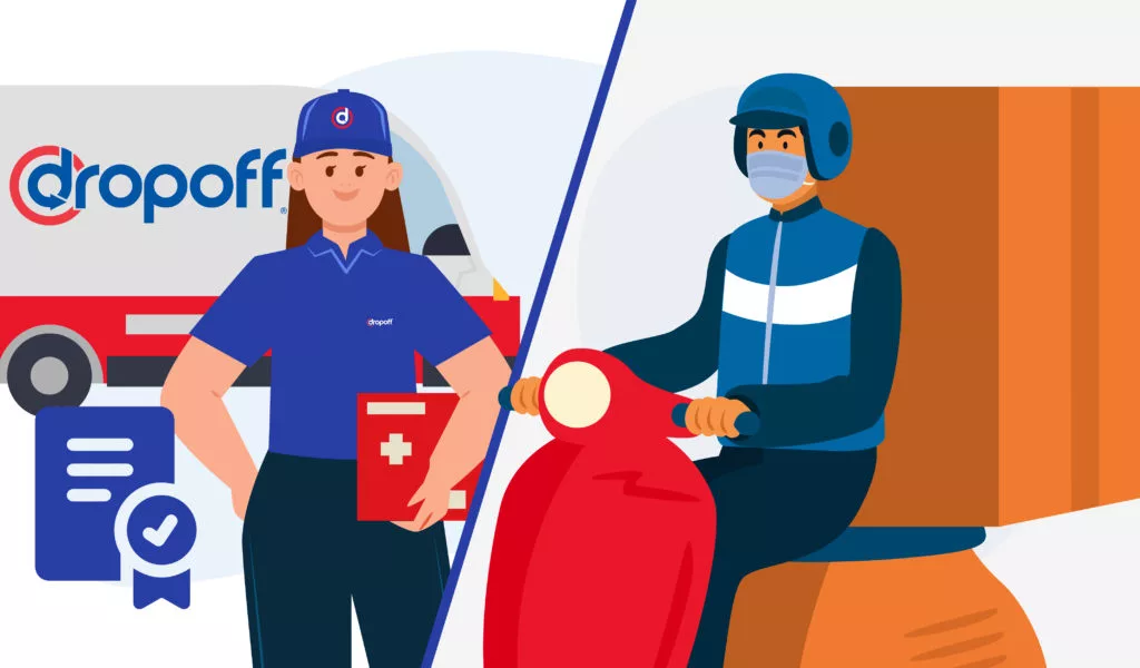 National medical courier vs local medical courier