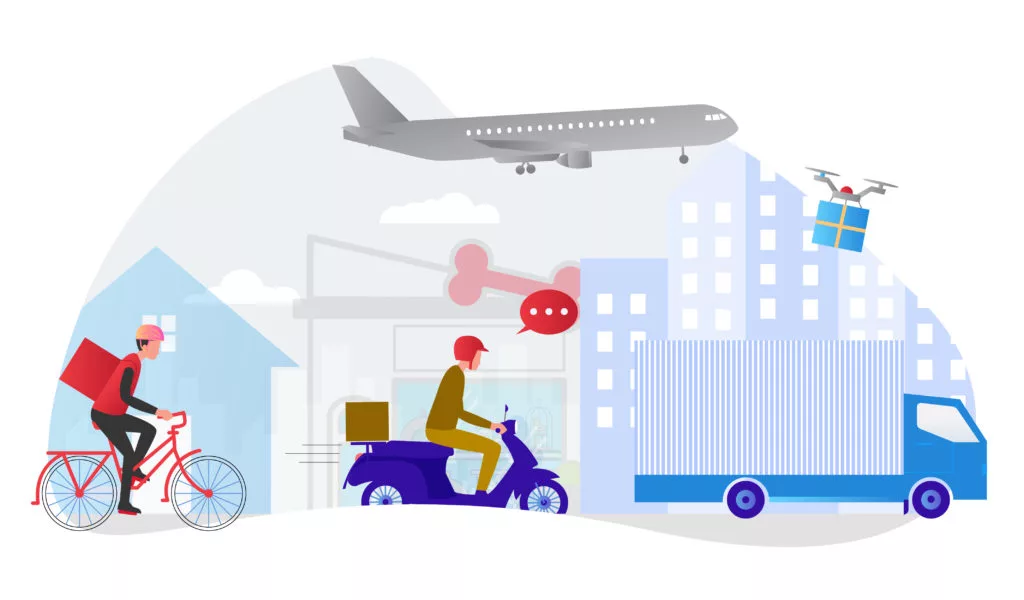 Couriers helping many couriers with their shipping and delivery needs