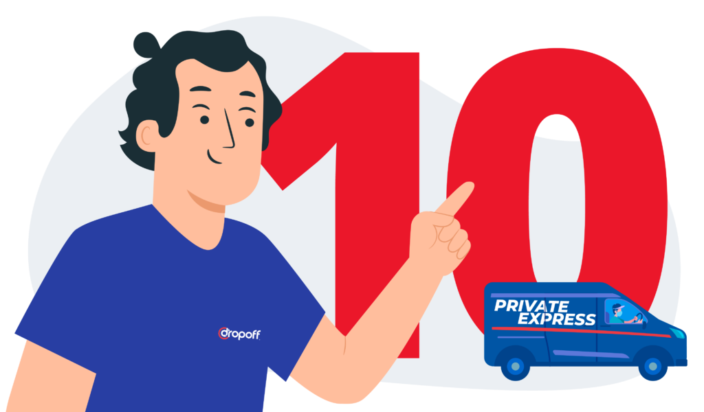 10 Use Cases about private courier service